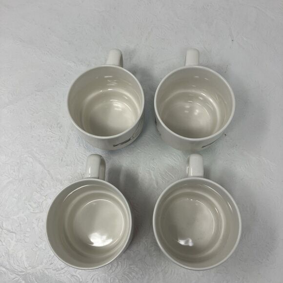 Disney Mickey Daiso Colorful Mug Red Blue Green Yellow stackable vintage - Picture 13 of 13